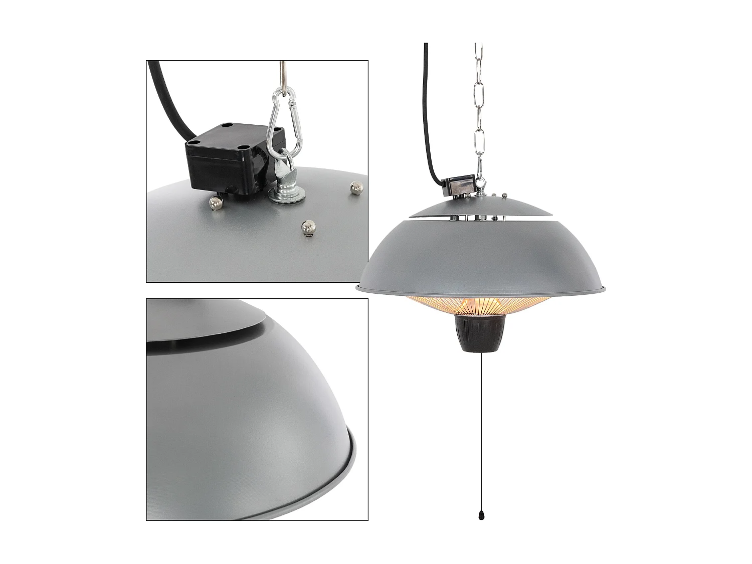 Chauffage de patio 1500 Watt