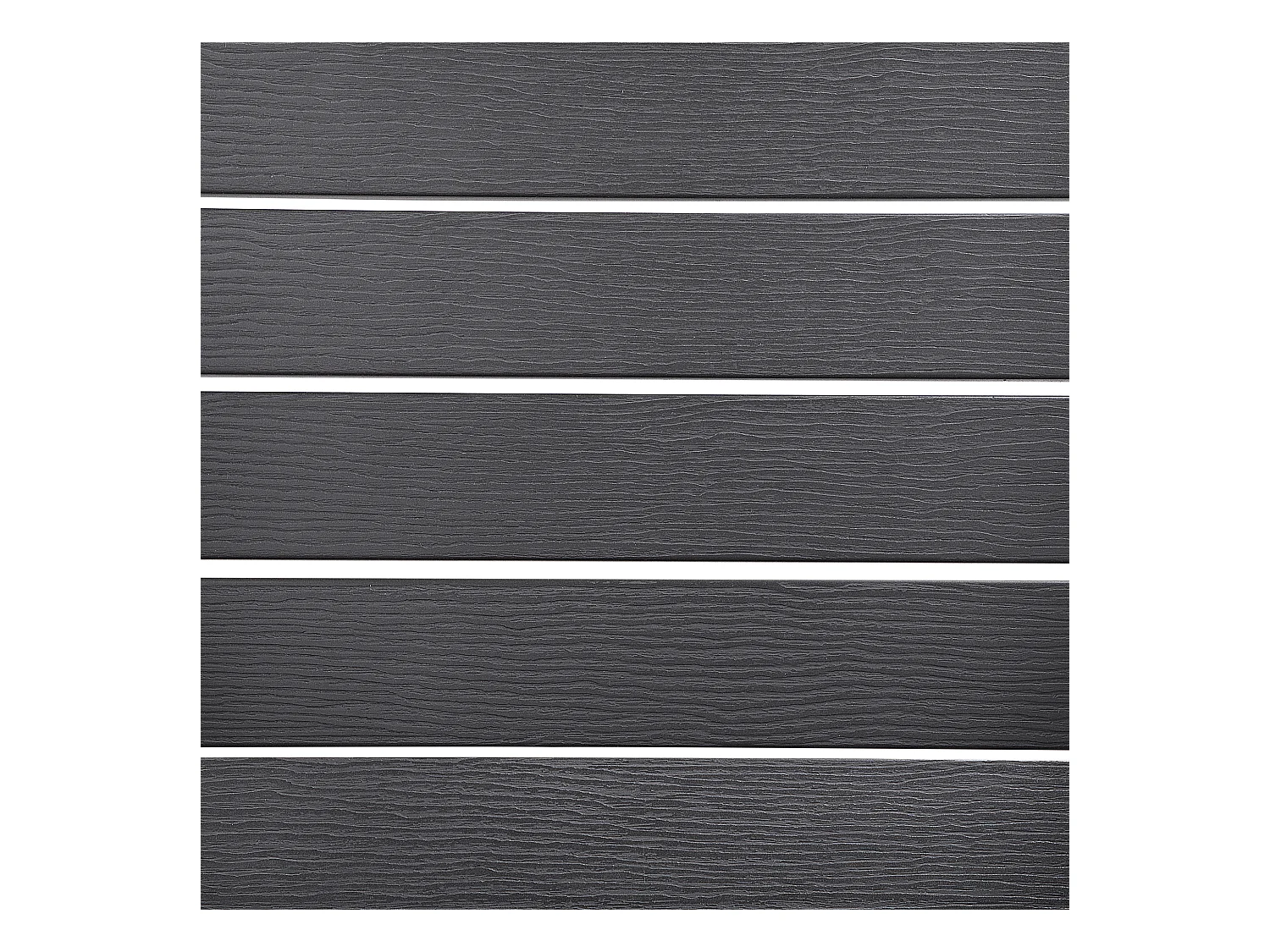 Moderner Muskoka Gartenstuhl in Dunkelgrau mit breiten Armlehnen Adirondack