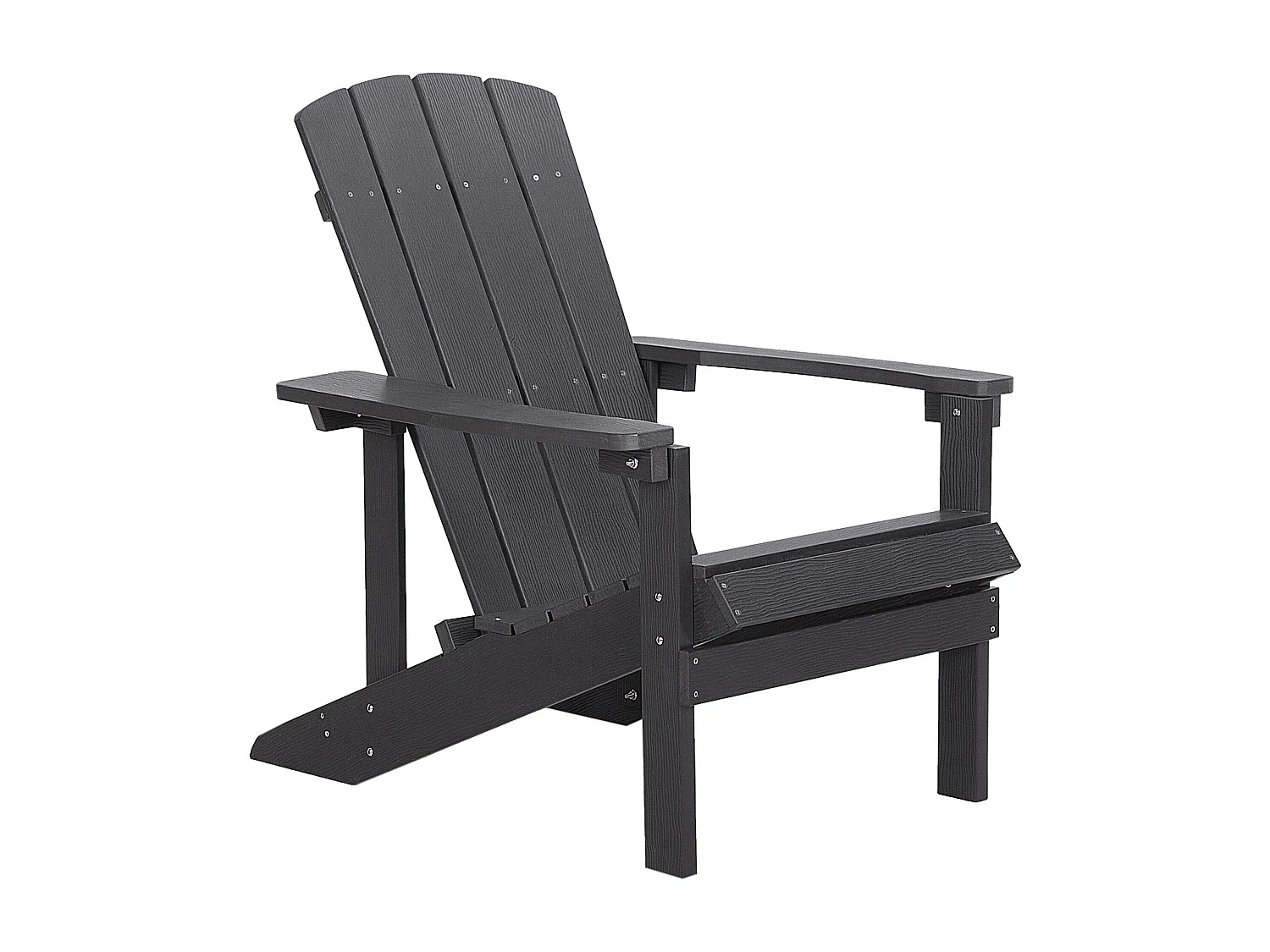 Cadeira de jardim ADIRONDACK Cinzento escuro