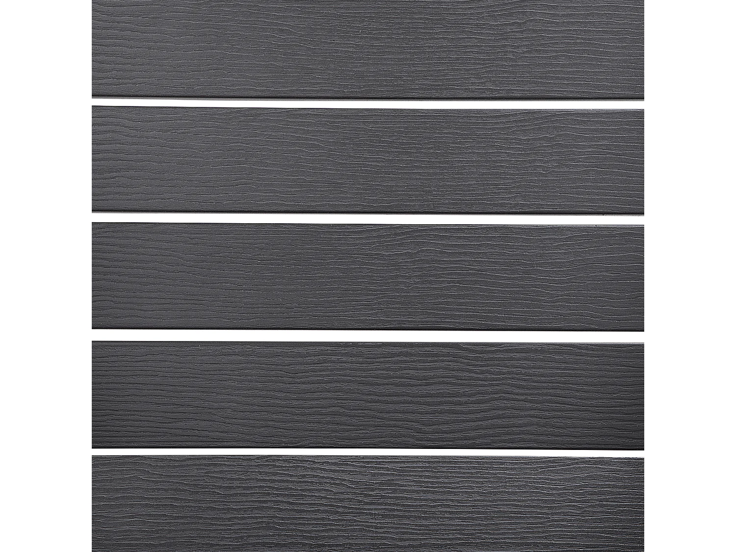 Moderner Muskoka Gartenstuhl in Dunkelgrau mit breiten Armlehnen Adirondack