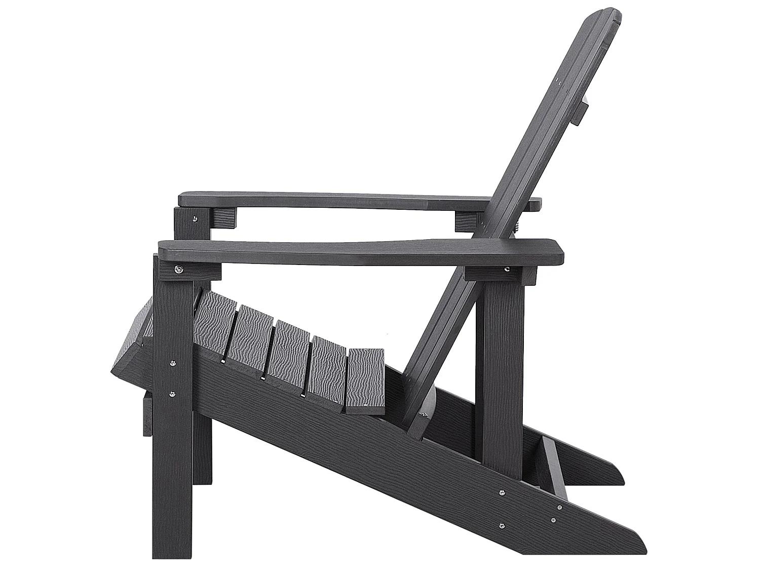 Tuinstoel ADIRONDACK Donkergrijs