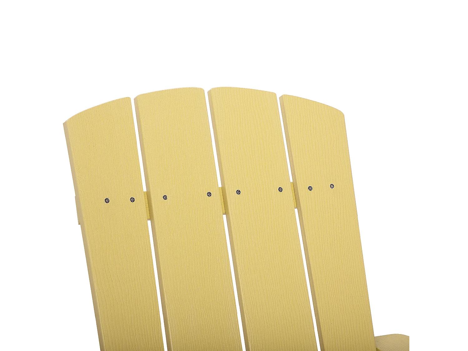 Krzesło ogrodowe ADIRONDACK Żółty