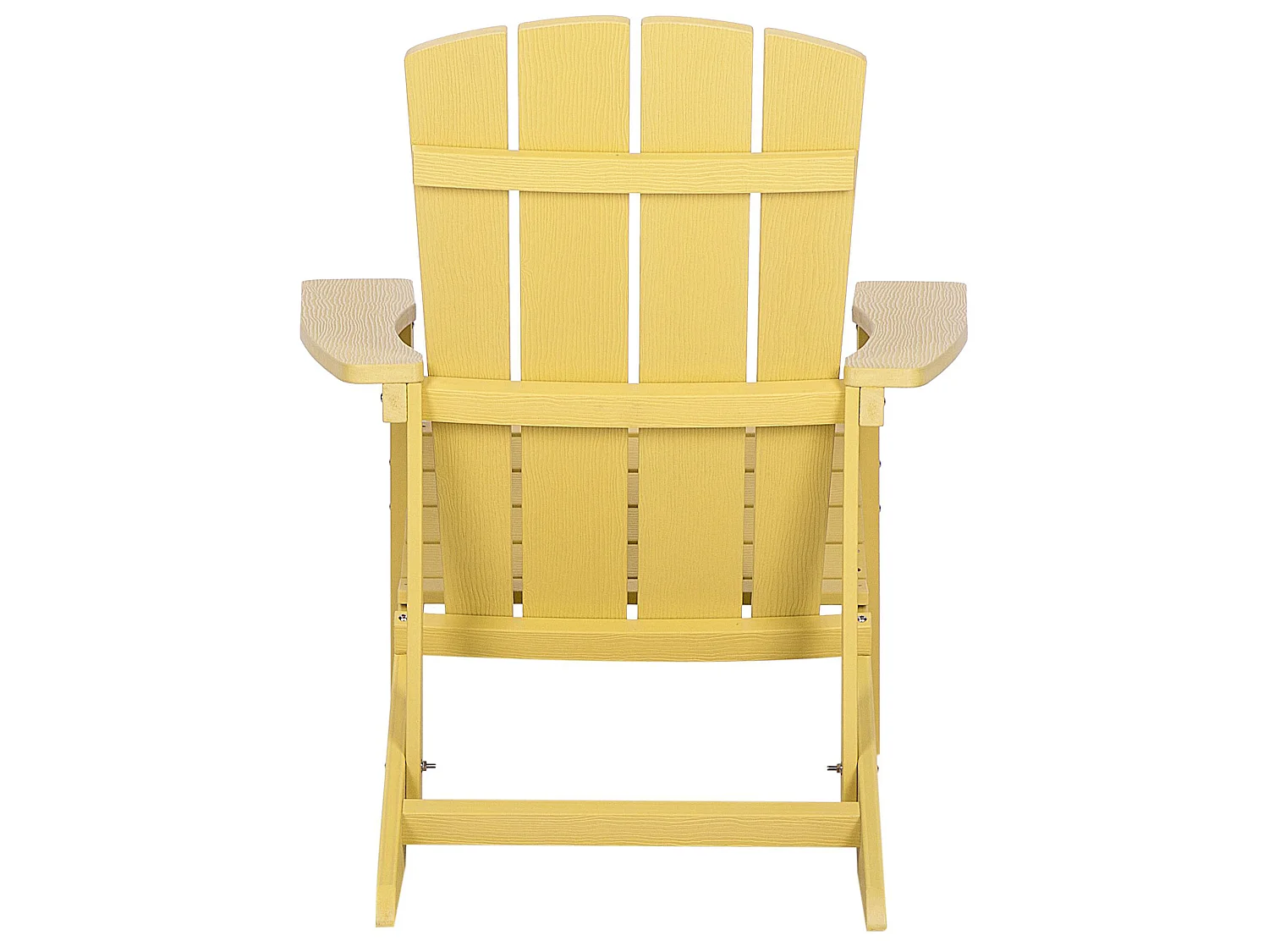 Chaise de jardin ADIRONDACK Jaune