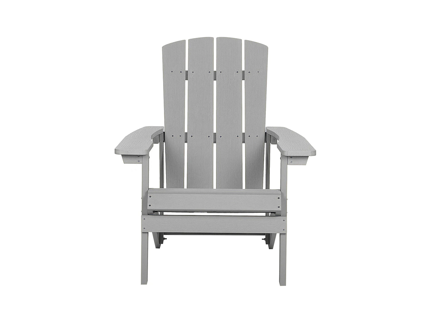 Chaise de jardin ADIRONDACK Gris clair