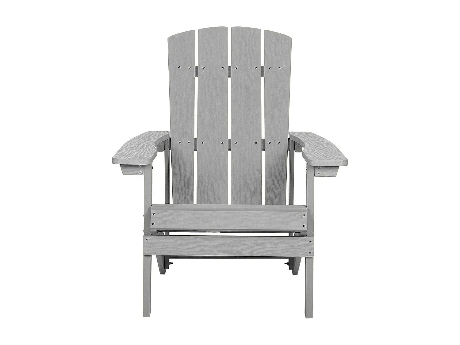 Chaise de jardin ADIRONDACK Gris clair