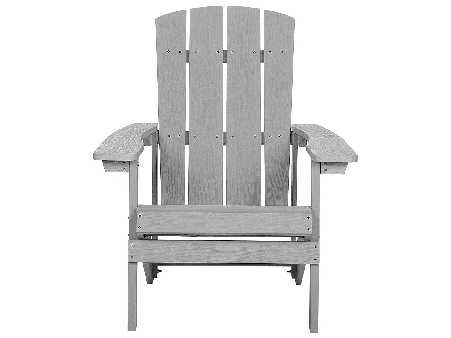 Silla de jardín ADIRONDACK Gris claro