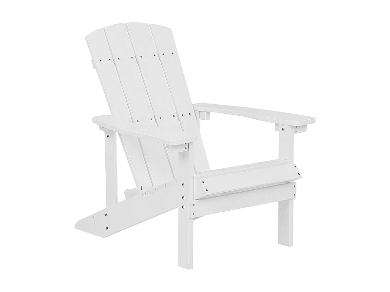 Chaise de jardin ADIRONDACK Blanc