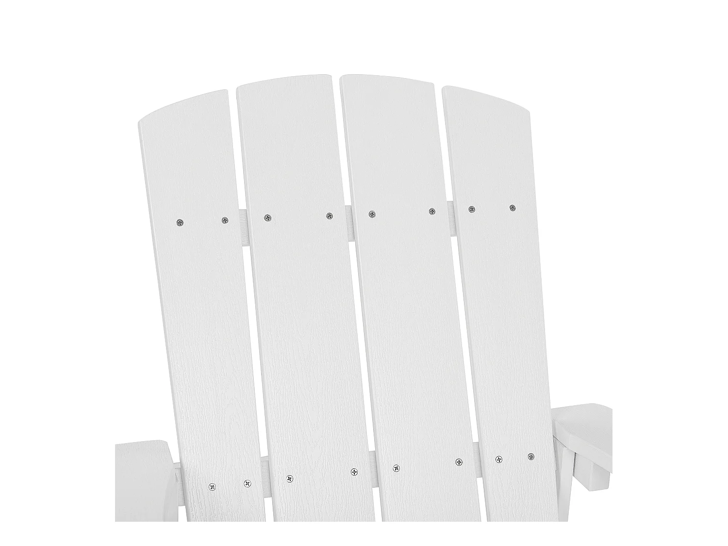 Krzesło ogrodowe ADIRONDACK Biały