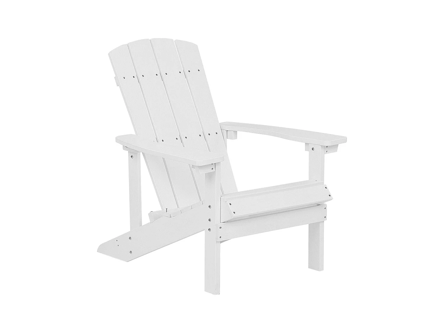 Chaise de jardin ADIRONDACK Blanc