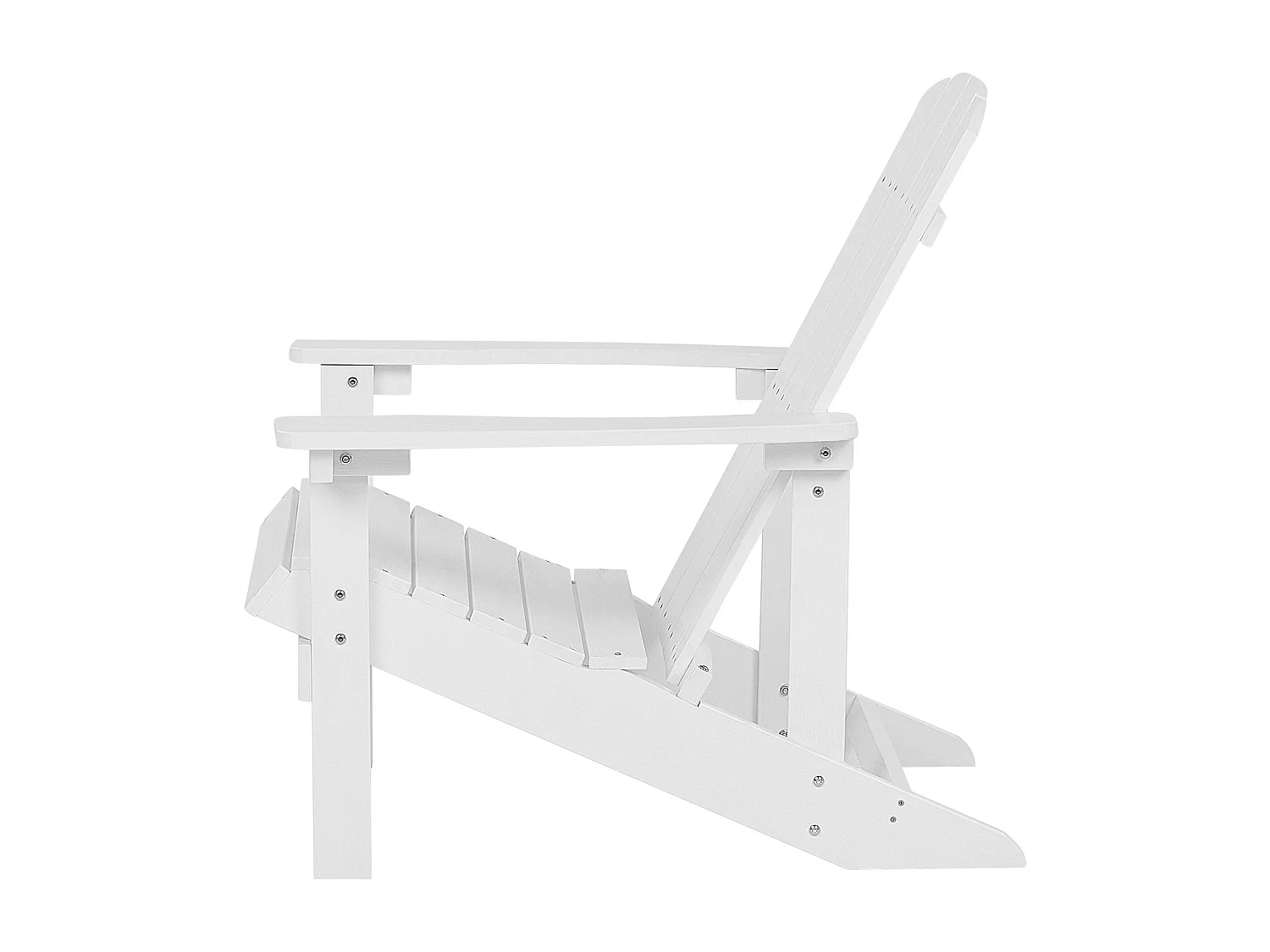 Cadeira de jardim ADIRONDACK Branco