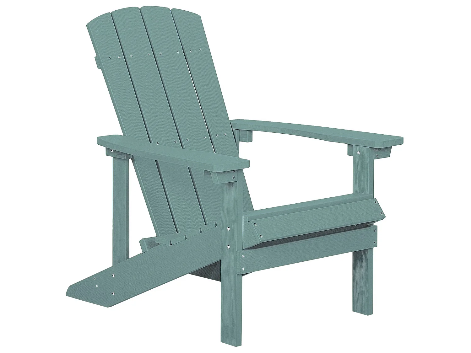 Chaise de jardin ADIRONDACK Turquoise