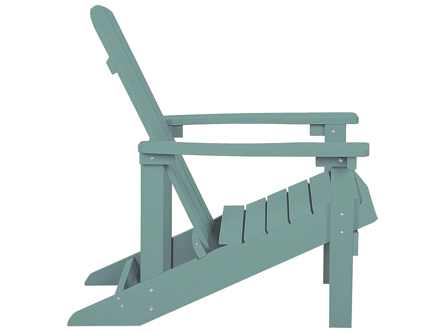 Chaise de jardin ADIRONDACK Turquoise