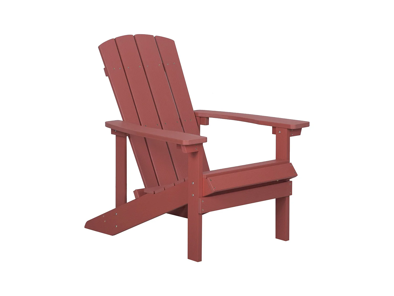 Chaise de jardin ADIRONDACK Rouge