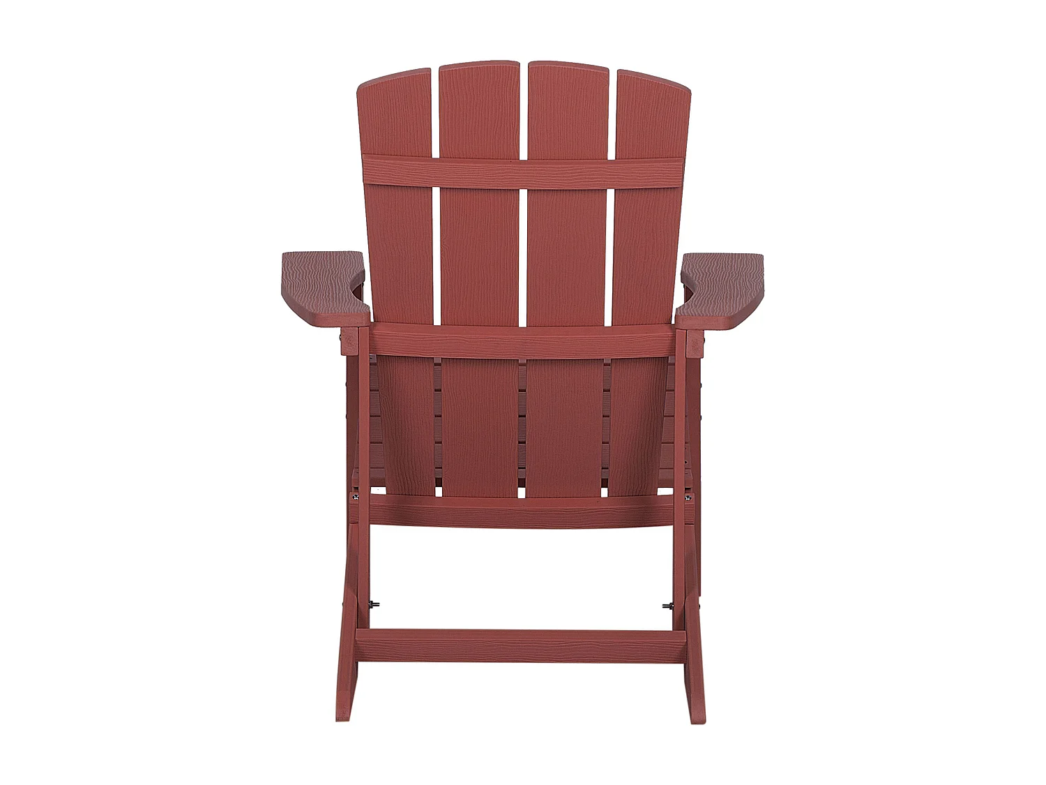 Chaise de jardin ADIRONDACK Rouge