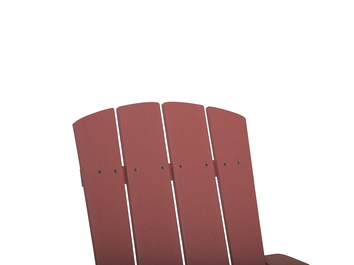 Chaise de jardin ADIRONDACK Rouge