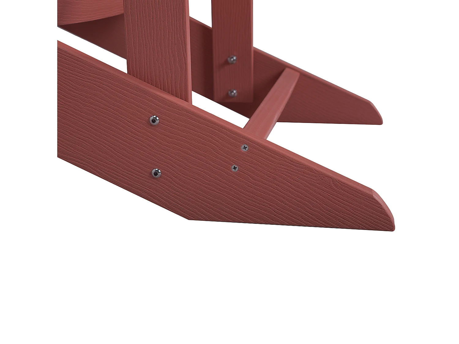 Chaise de jardin ADIRONDACK Rouge