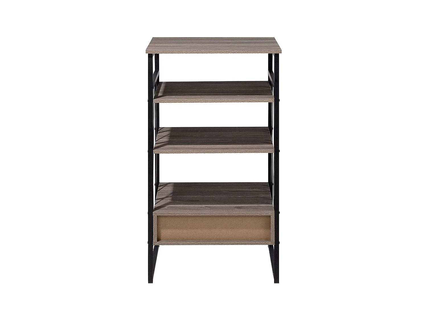 Étagère à 3 niveaux KEENE 101 cm Taupe
