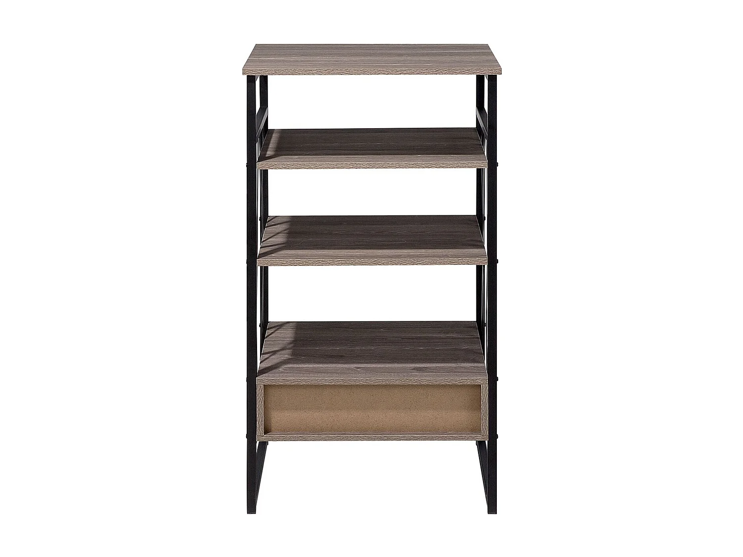 Boekenkast met 3 planken KEENE 101 cm Taupe
