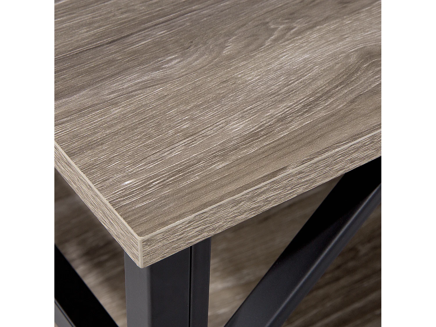 Étagère à 3 niveaux KEENE 101 cm Taupe