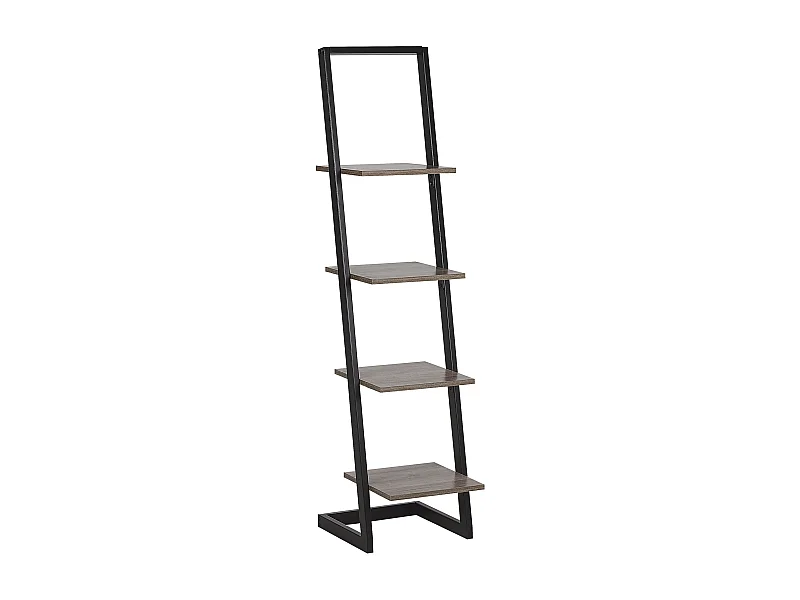 Étagère à 4 niveaux JOPLIN 143 cm Noir