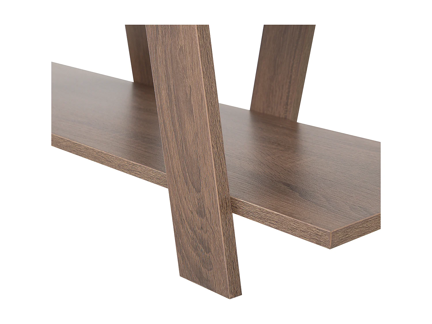 Boekenkast met 5 planken ESCALANTE 116 cm Donkerbruin