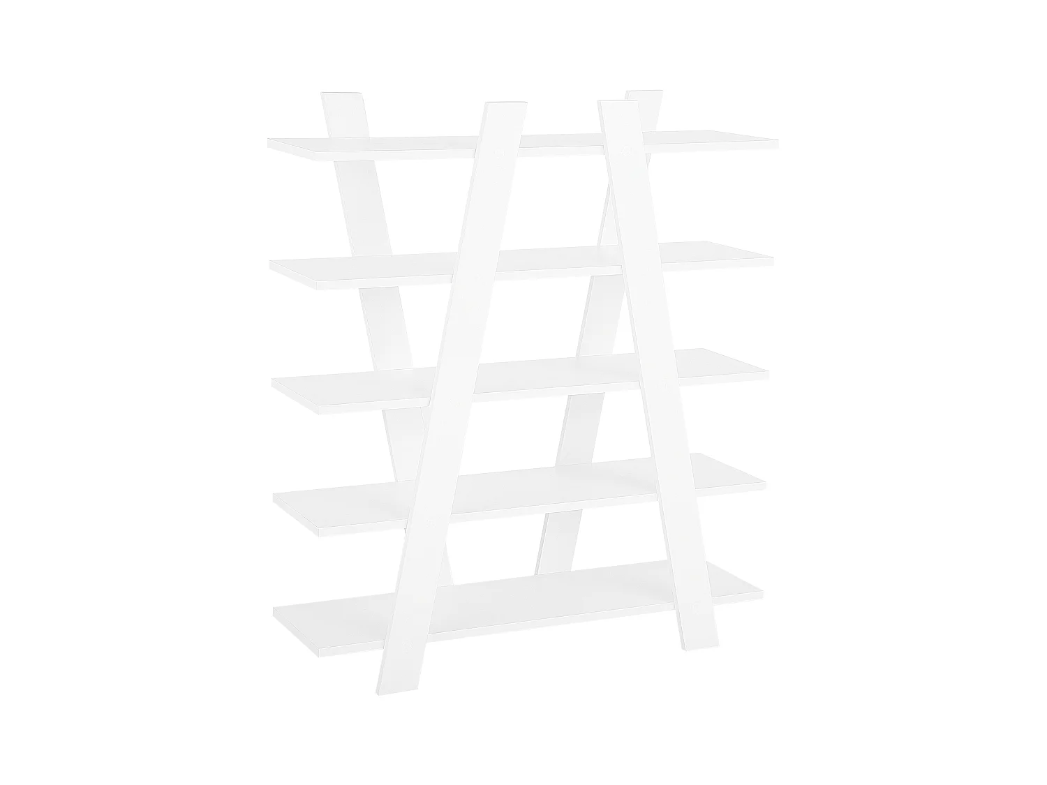 Libreria a 5 ripiani ESCALANTE 116 cm Bianco