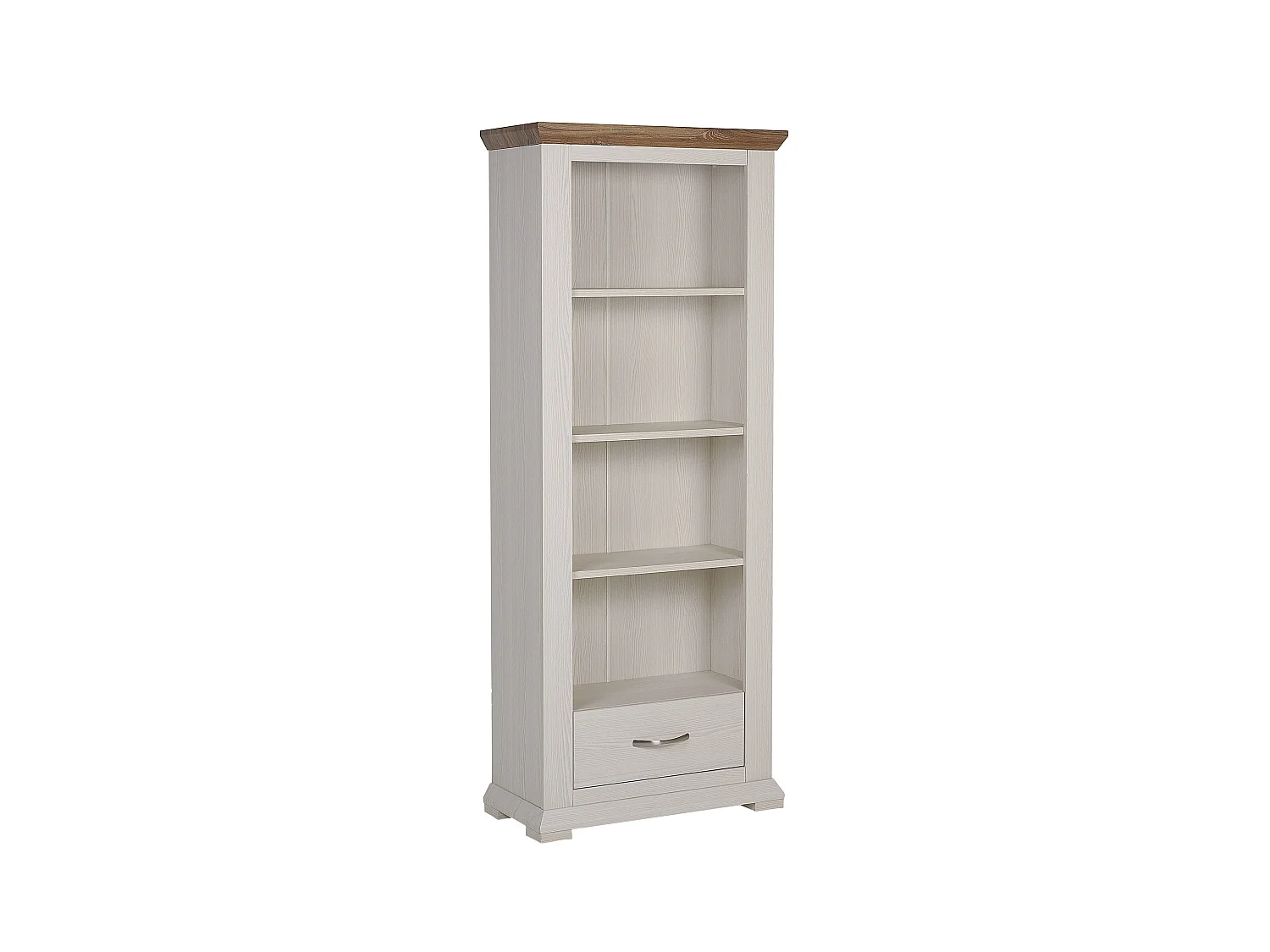 Estantería con 4 baldas KINGSTON 179 cm Crema