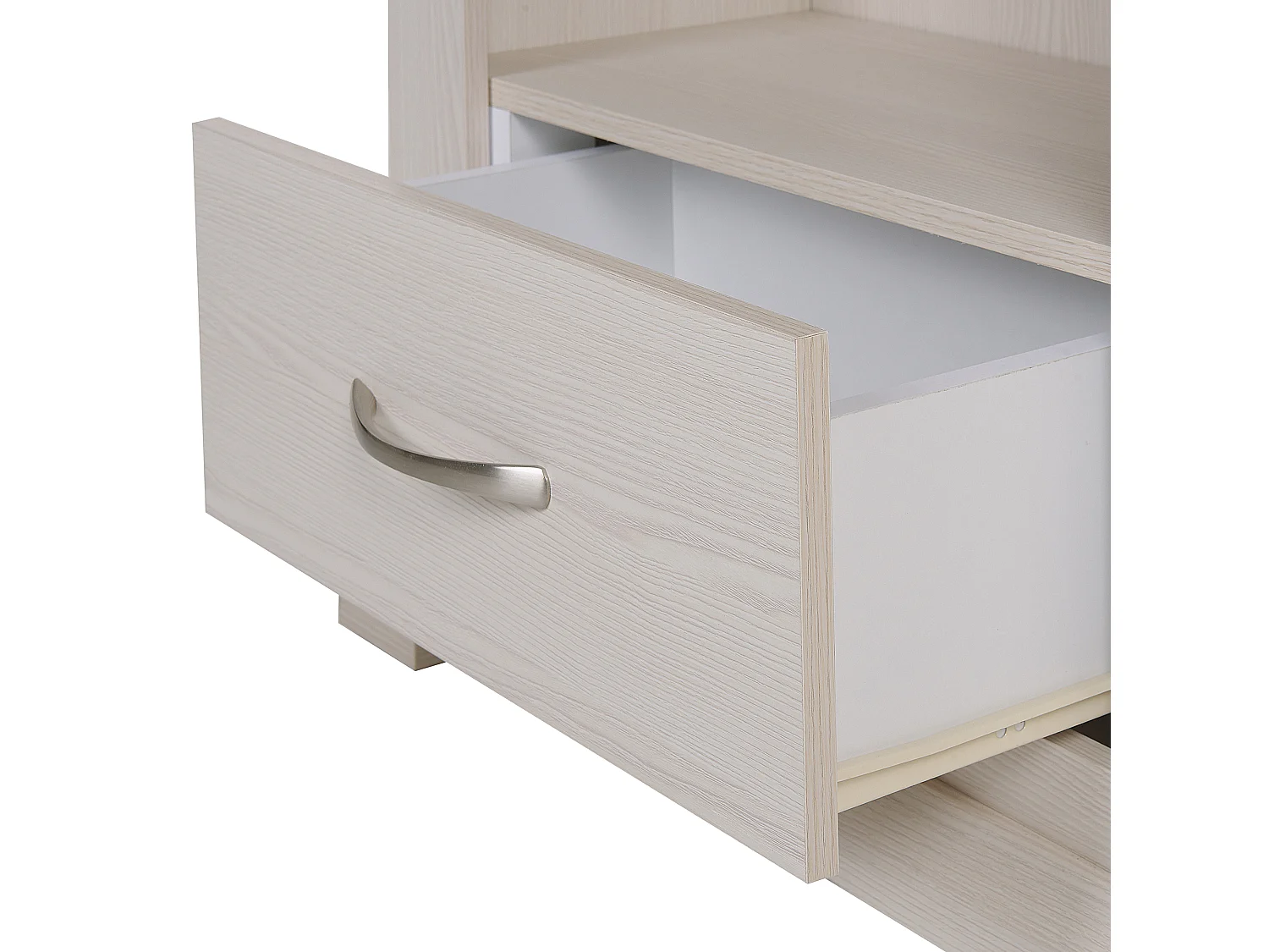 Bibliothèque 4 étagères KINGSTON 179 cm Crème