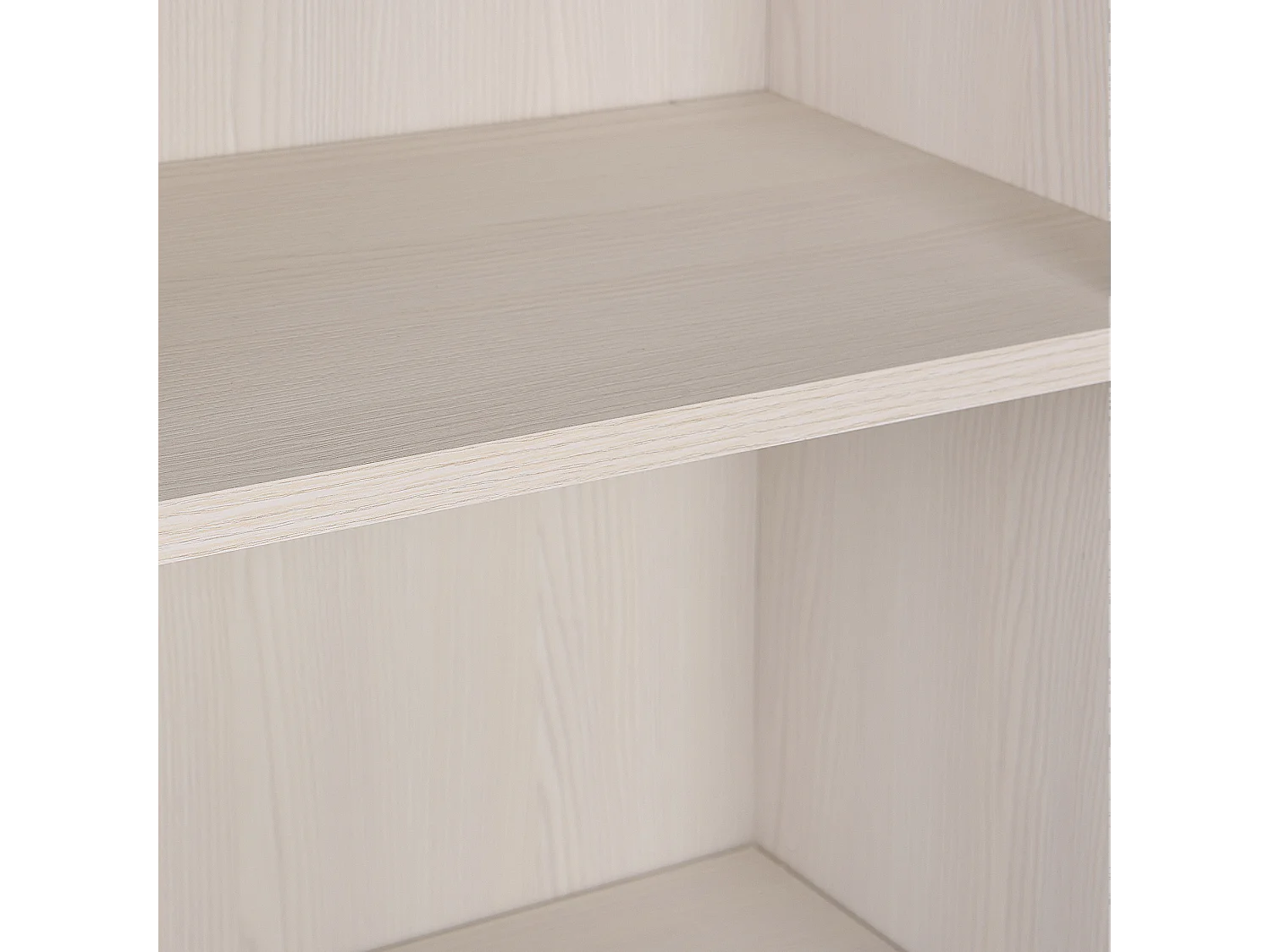 Bibliothèque 4 étagères KINGSTON 179 cm Crème