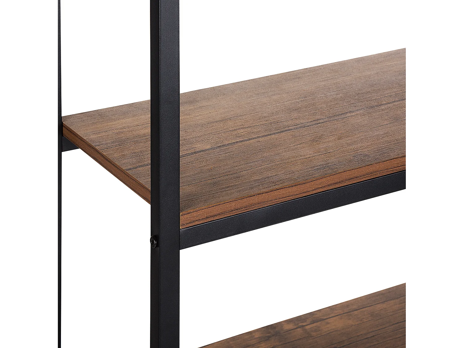 Bücherschrank TIFTON 158 cm Dunkelbraun