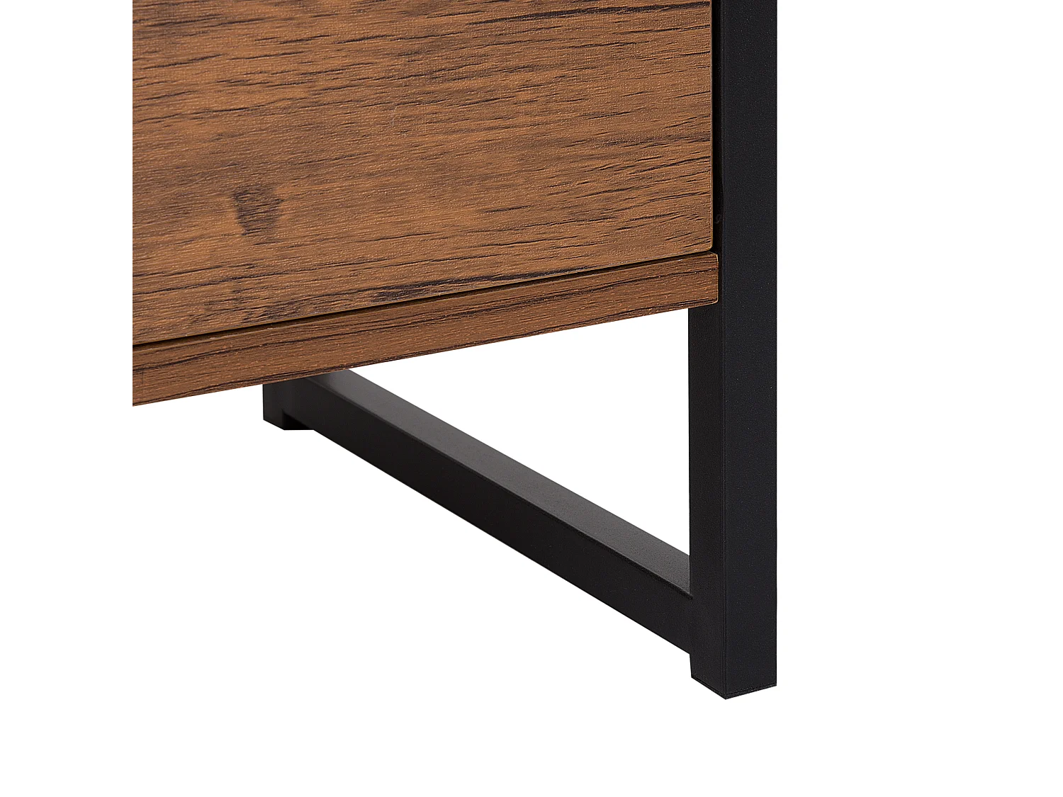 Bücherschrank TIFTON 158 cm Dunkelbraun