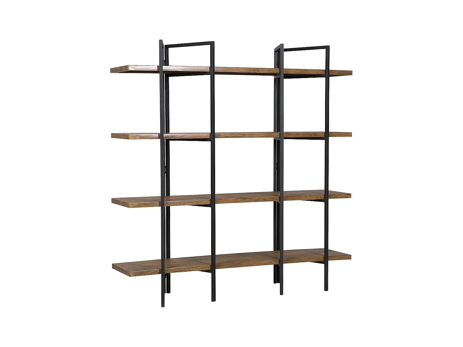 Étagère à 4 niveaux COMPTON 165 cm Marron foncé