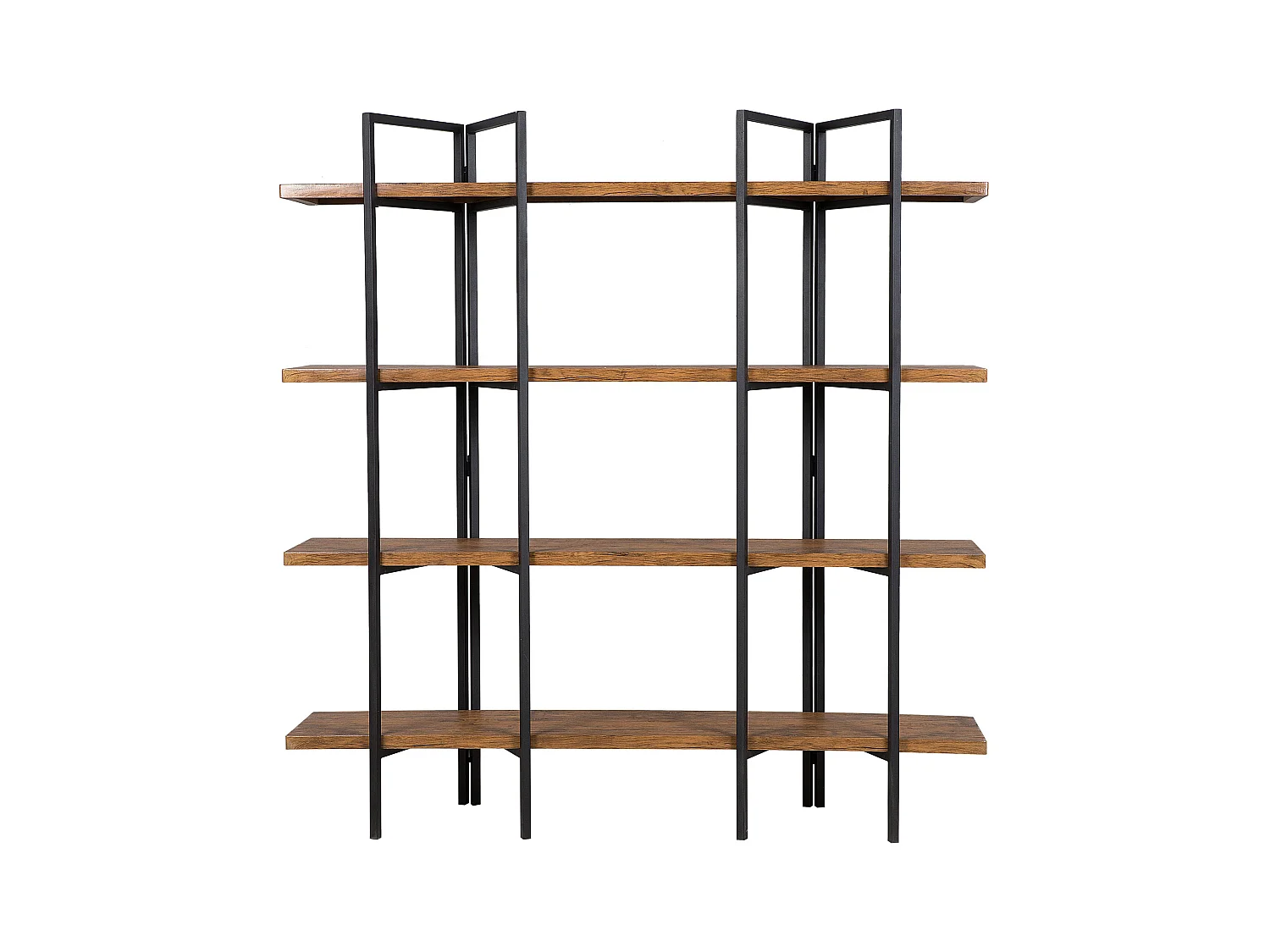 Étagère à 4 niveaux COMPTON 165 cm Marron foncé