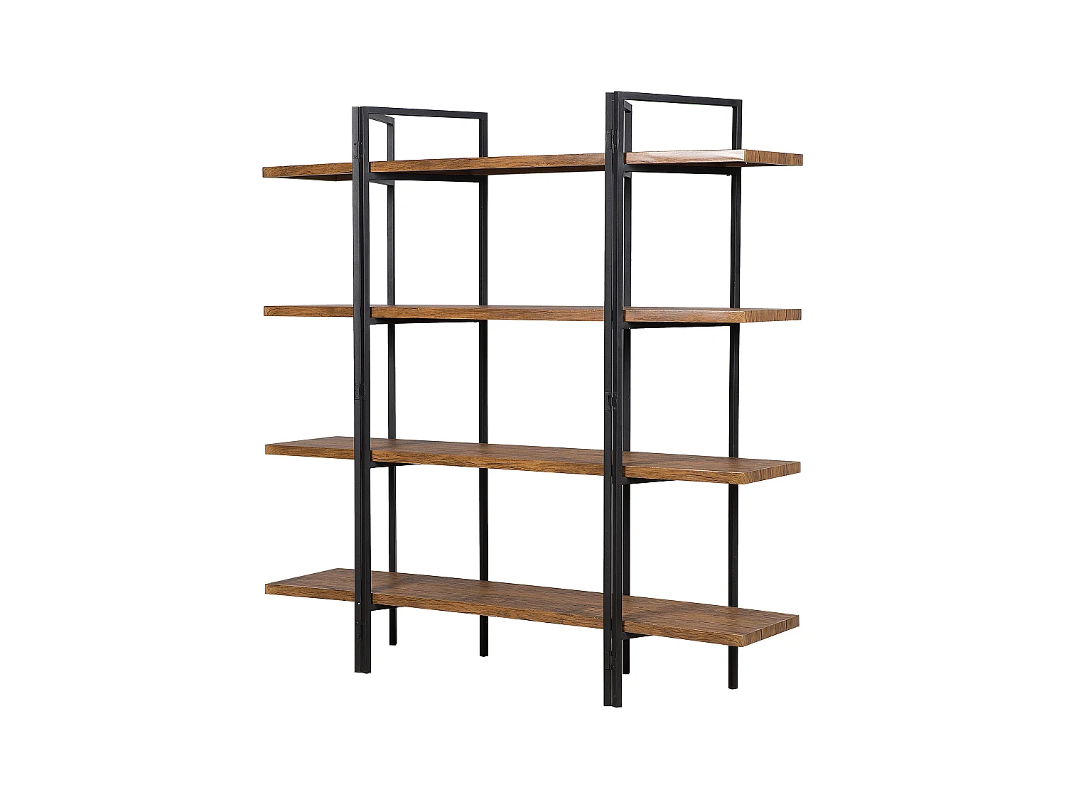 Étagère à 4 niveaux COMPTON 165 cm Marron foncé