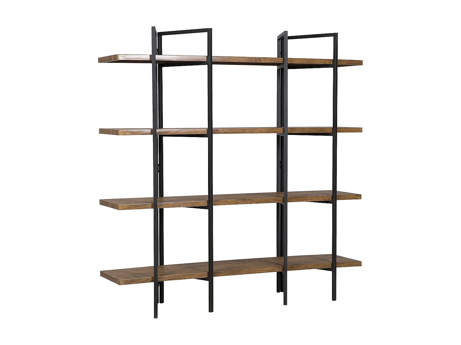 Étagère à 4 niveaux COMPTON 165 cm Marron foncé