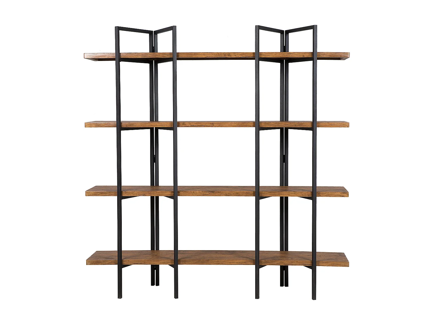 Étagère à 4 niveaux COMPTON 165 cm Marron foncé