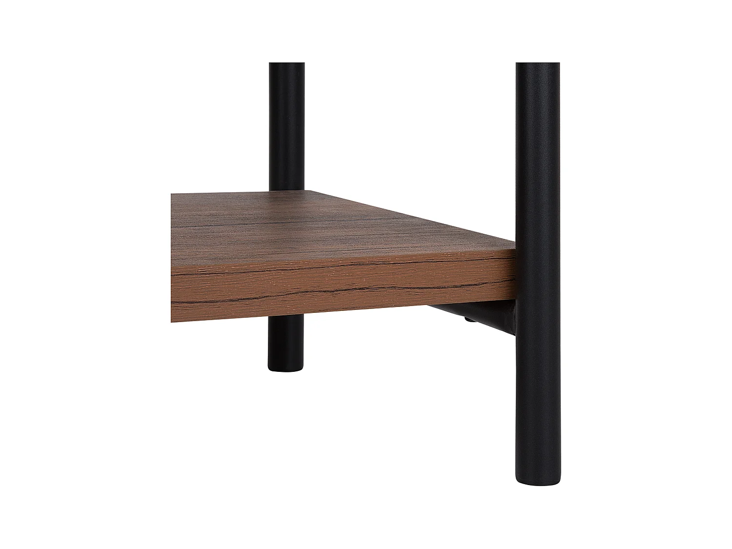 Étagère à 4 niveaux BRISBANE 160 cm Marron foncé