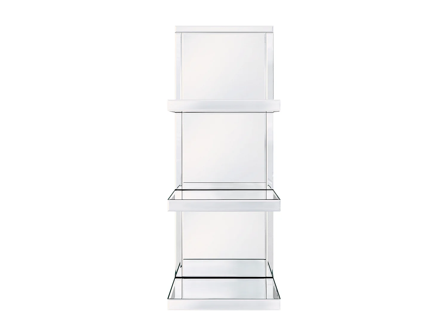 Wandplank GAONA Spiegelend zilver
