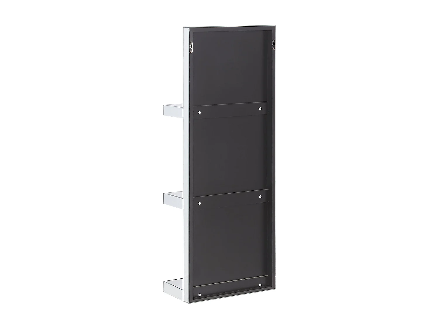 Wandplank GAONA Spiegelend zilver