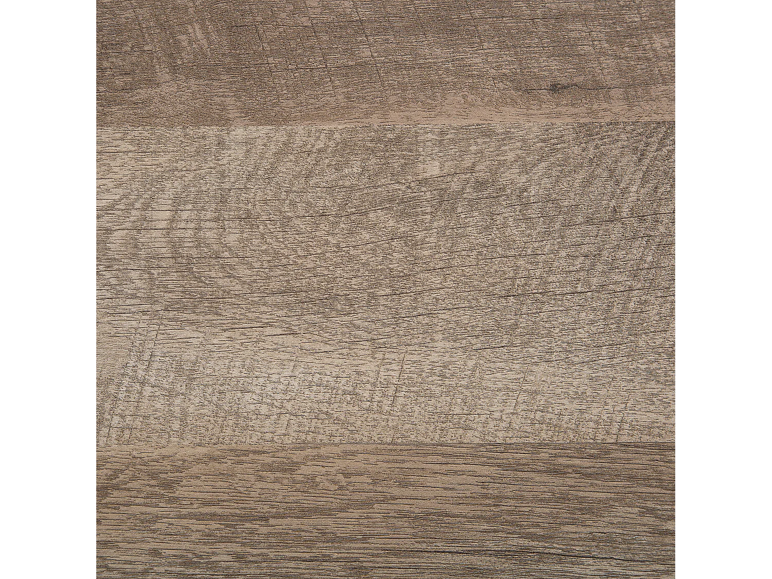 Bibliothèque 4 étagères FORRES 143 cm Marron/noir