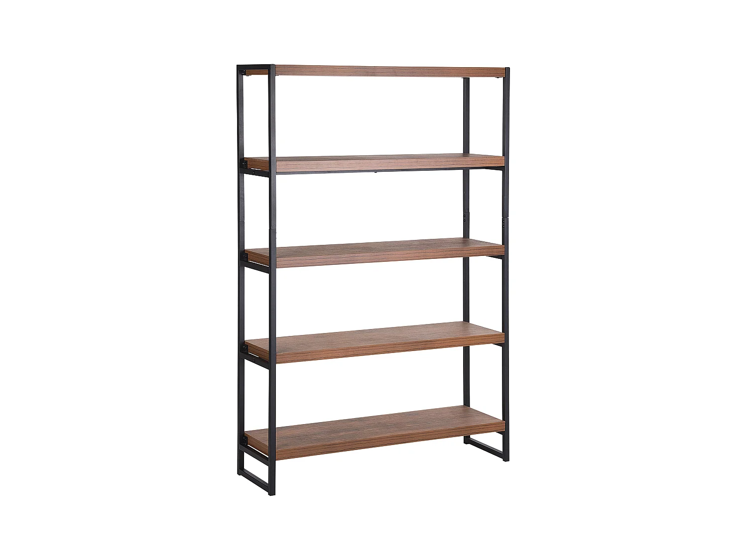 Étagère à 4 niveaux TIFTON 155 cm Marron foncé