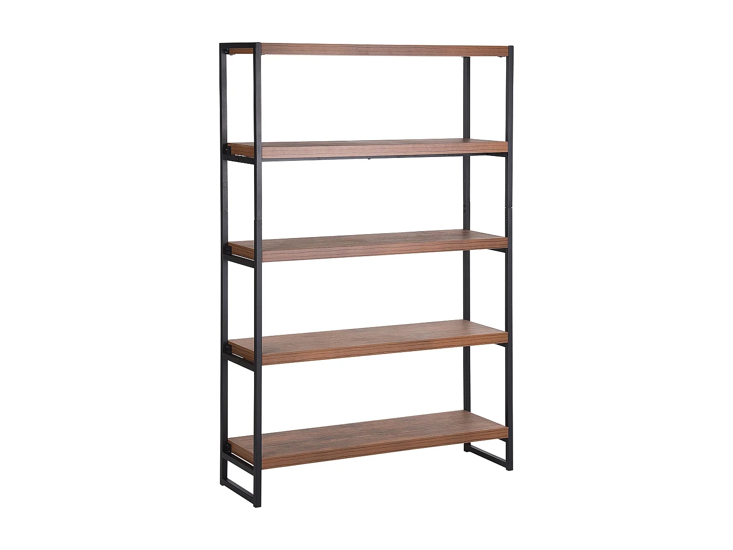 Étagère à 4 niveaux TIFTON 155 cm Marron foncé