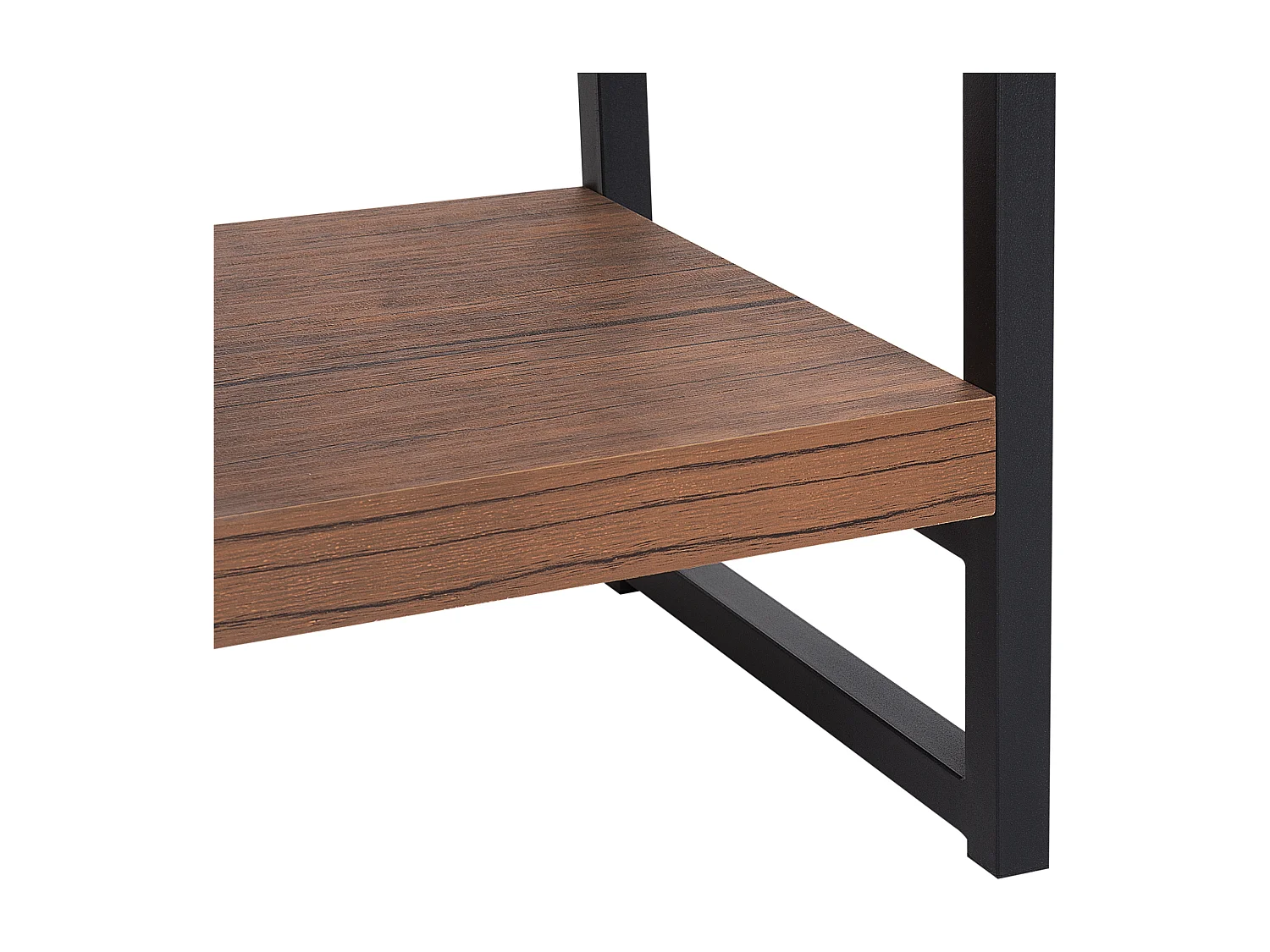 Étagère à 4 niveaux TIFTON 155 cm Marron foncé