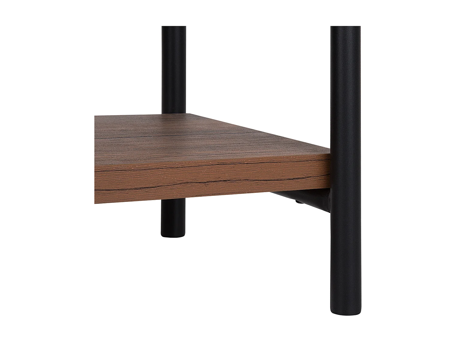 Étagère à 3 niveaux BRISBANE 122 cm Marron foncé