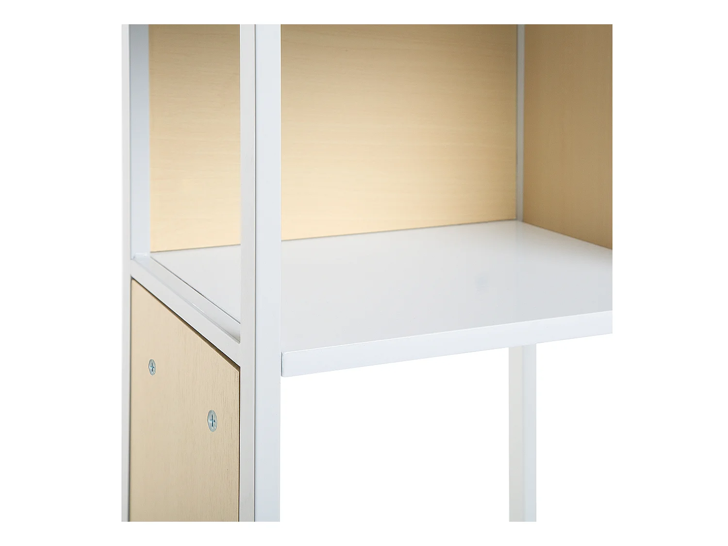 Estante com 5 prateleiras BOGOTA 165 cm Branco