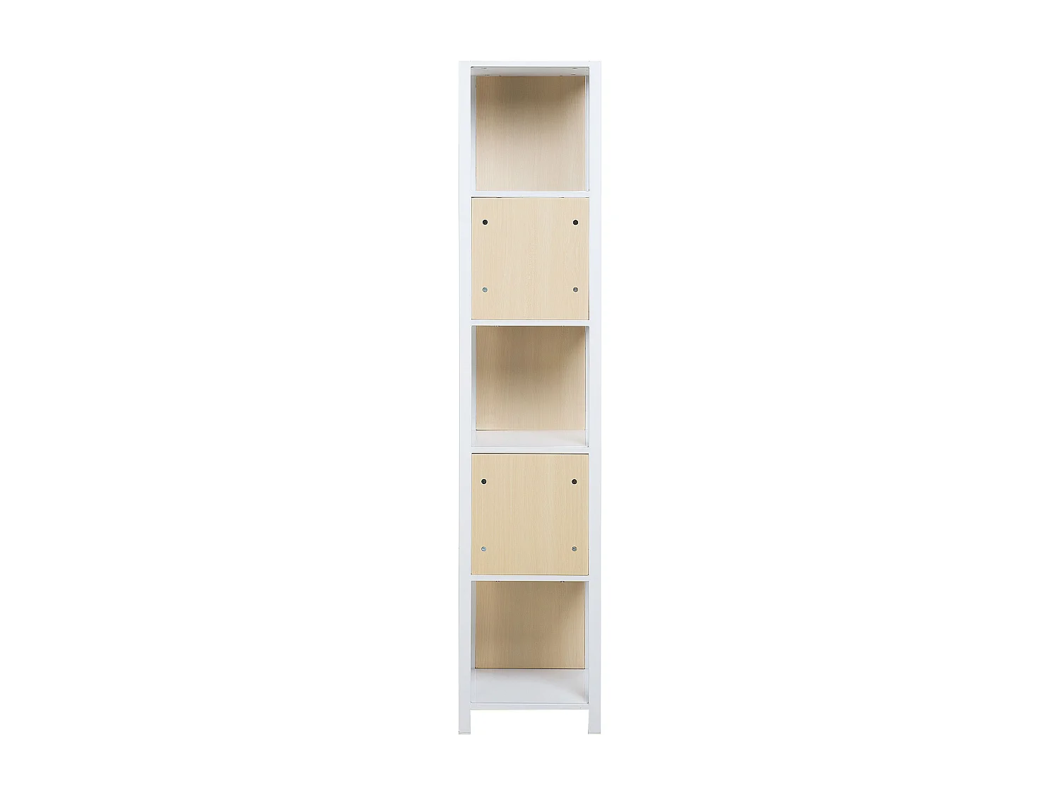 Boekenkast met 5 planken BOGOTA 165 cm Wit