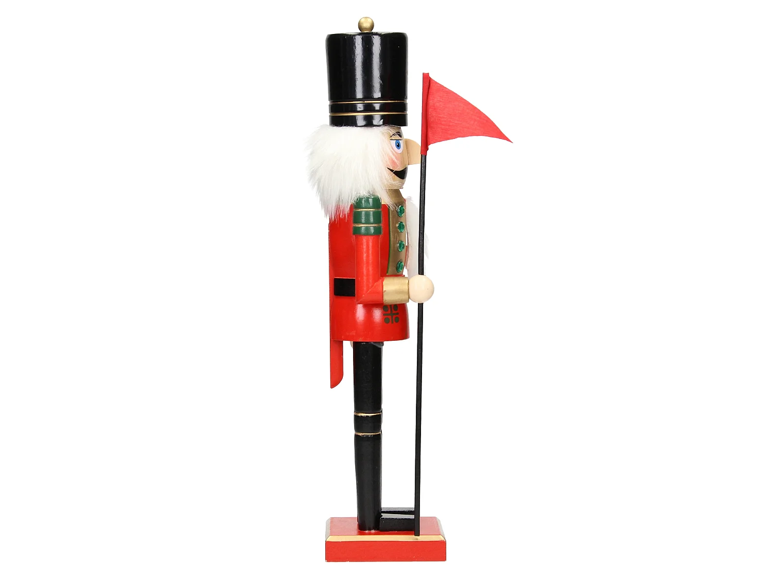 Casse-noisette soldat en bois décoration de Noël traditionnel ECD Germany