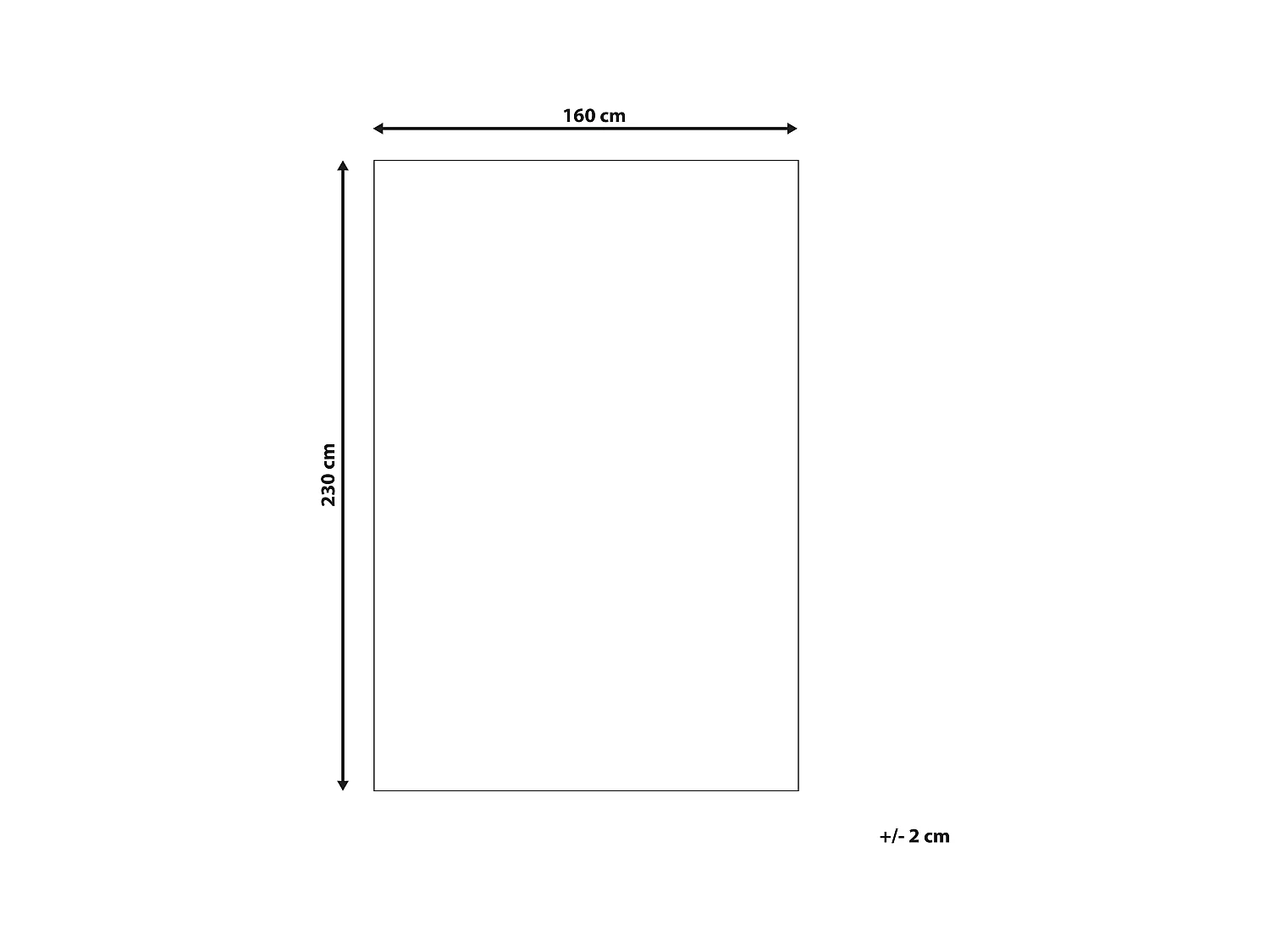 Vloerkleed vintage meerkleurig 160 x 230 cm UMURLU