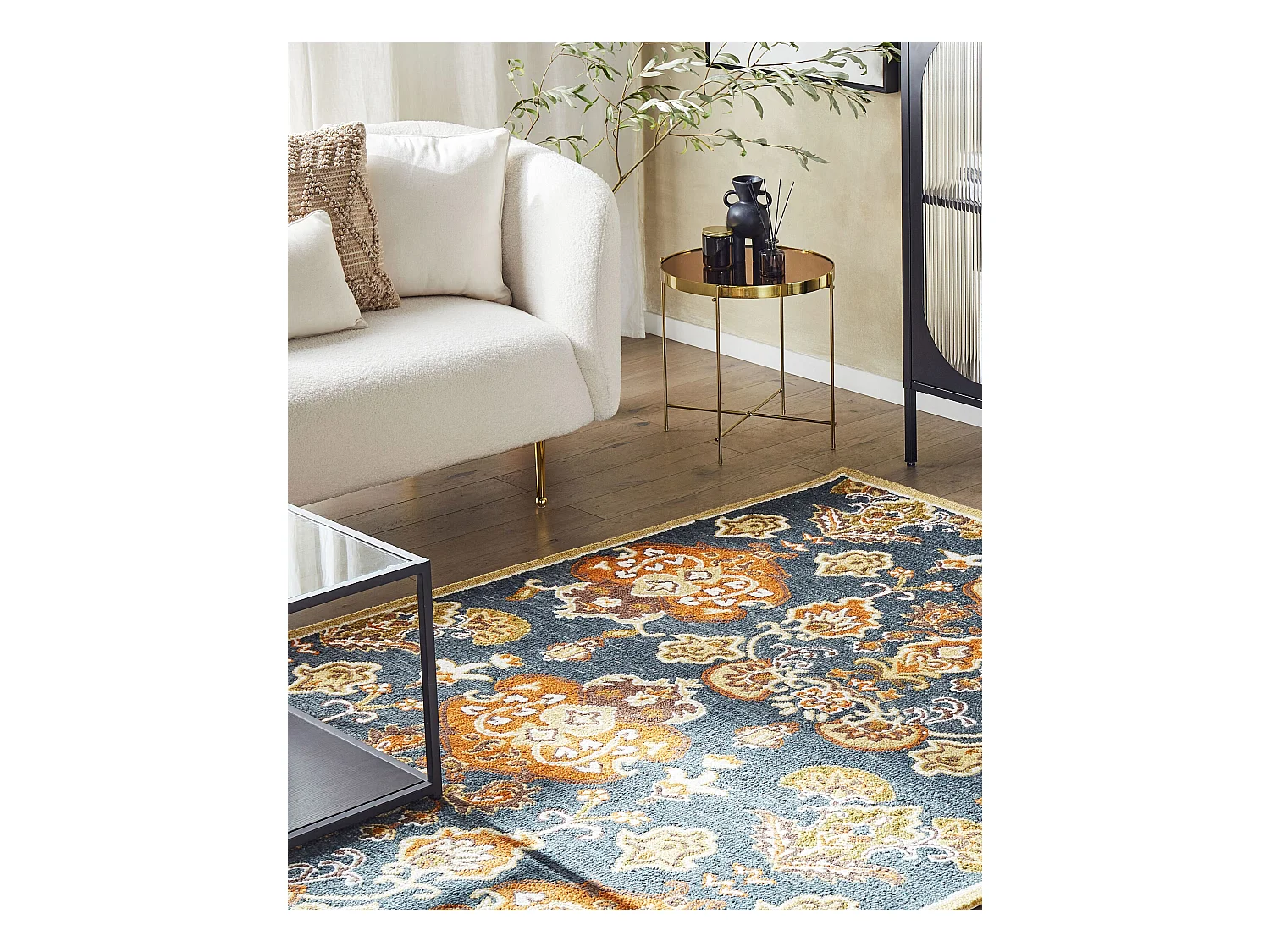 Tapis UMURLU Multicolore 200 x 200 cm Laine