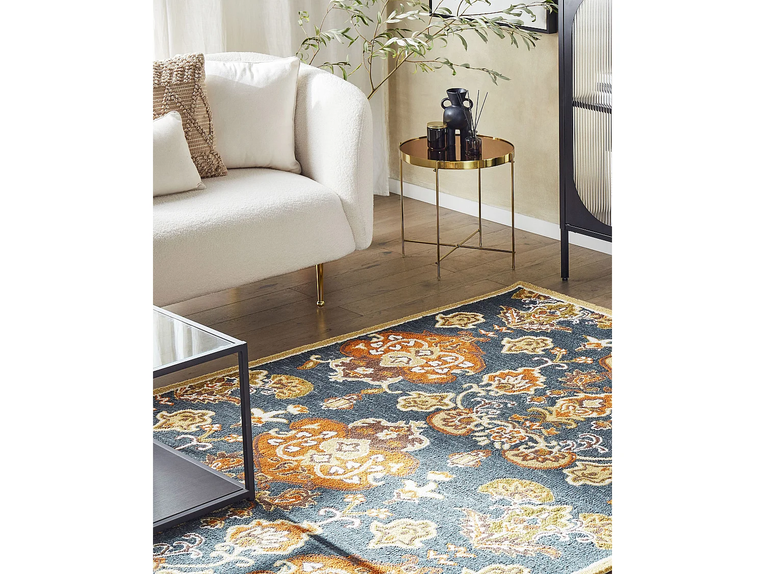 Tapis UMURLU Multicolore 200 x 200 cm Laine